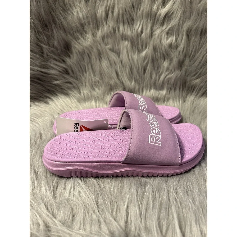 Reebok slides girls